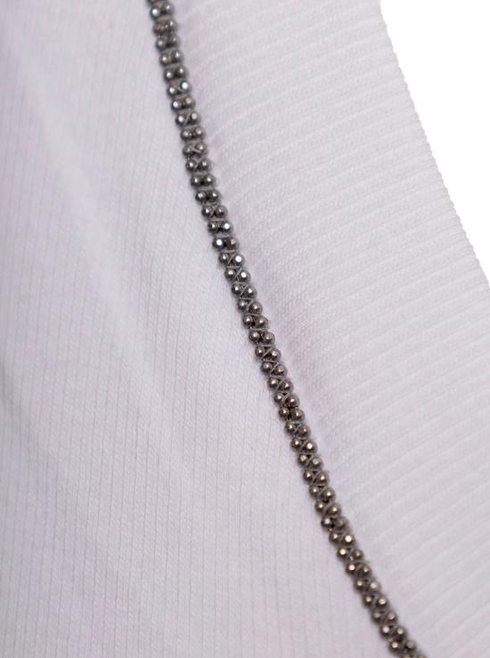 Autunno Inverno 2026/27 브루넬로 쿠치넬리 탑 MPTC8BJ312C159 White - BRUNELLO CUCINELLI