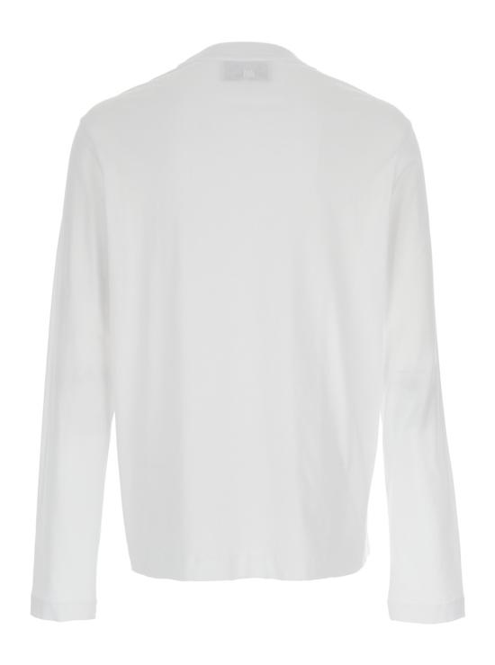 26FW 아미 스몰 하트 로고 롱슬리브 티셔츠 BFUTS235724100 White - AMI