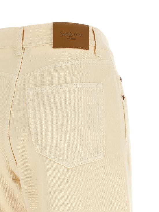 26SS 생로랑 데님 팬츠 834135Y33WD9099 Beige - SAINT LAURENT