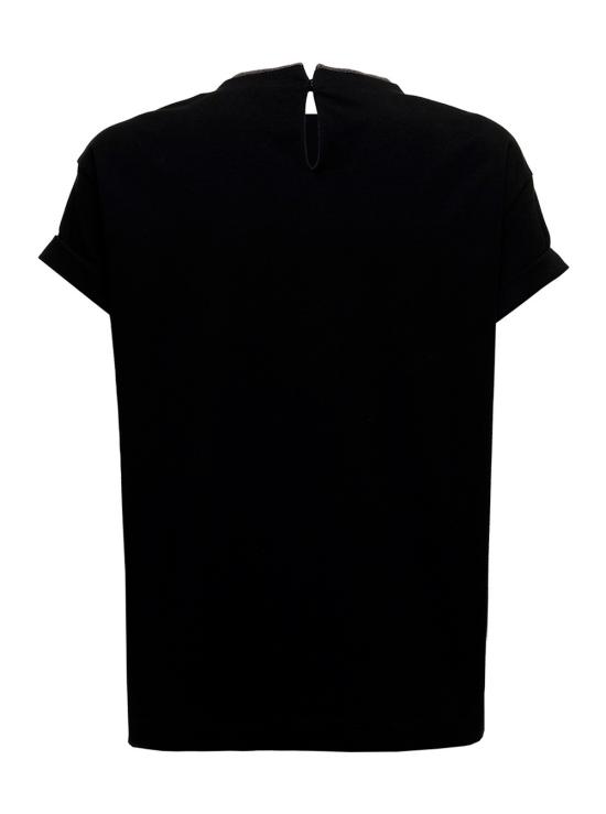 Autunno Inverno 2026/27 브루넬로 쿠치넬리 탑 MPT18BD200C101 Black