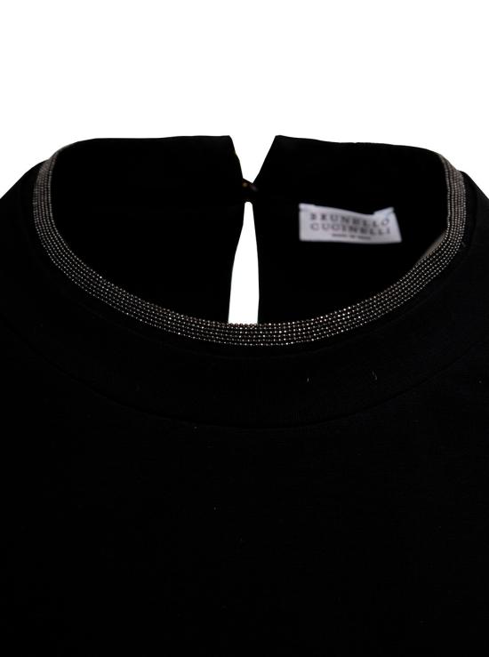 26FW 브루넬로 쿠치넬리 반팔 티셔츠 MPT18BD200C101 Black - BRUNELLO CUCINELLI