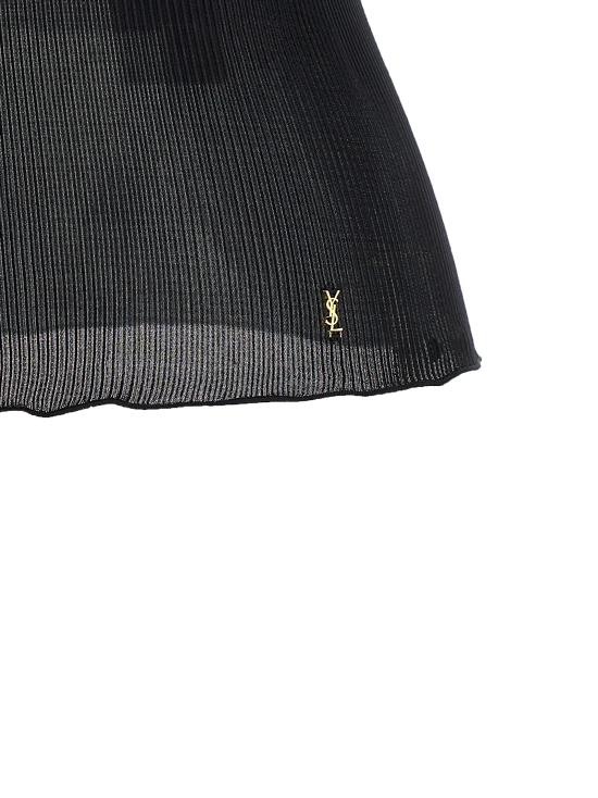 26SS 생로랑 탑 867257Y37SM1000 Black - SAINT LAURENT