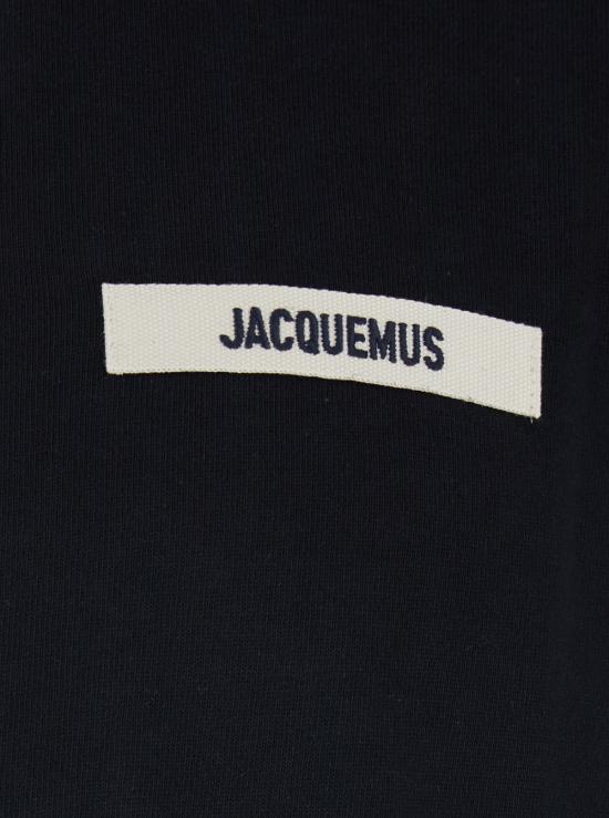 Autunno Inverno 2026/27 자크뮈스 그로그랭 로고 티셔츠 TSM00133AJ00226990 Black - JACQUEMUS