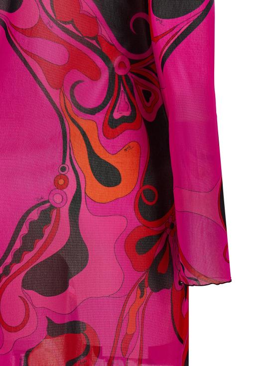 26SS 에밀리오푸치 롱 원피스 6HJI356H739026 Fuchsia - EMILIO PUCCI