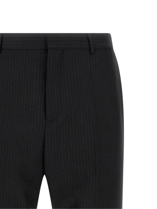 26SS 생로랑 스트레이트 팬츠 856459Y1M111066 Black - SAINT LAURENT