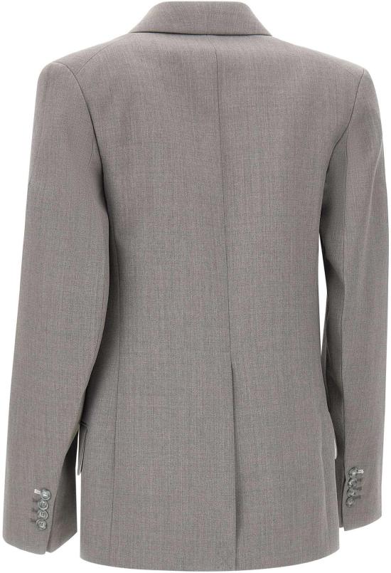 25FW 빅토리아 베컴 수트 자켓 1425WJK006630BLTMELANGE LICHTGREY - VICTORIA BECKHAM