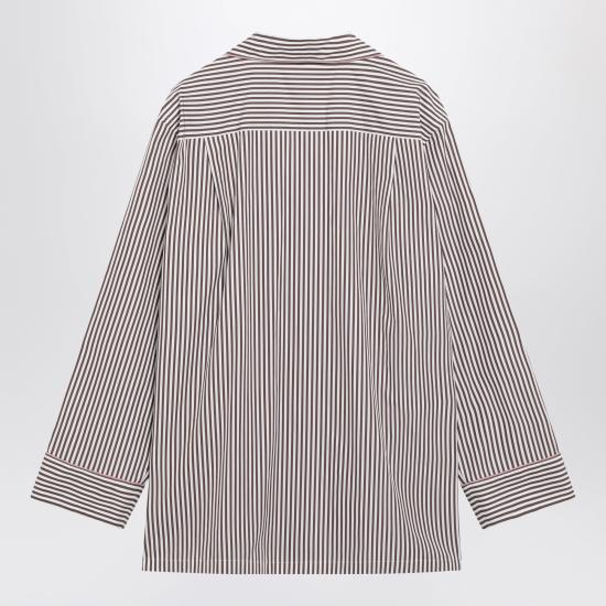 26SS 돌체앤가바나 스트라이프 패브릭 베니티 셔츠 F5U37TFR52K Red - DOLCE & GABBANA