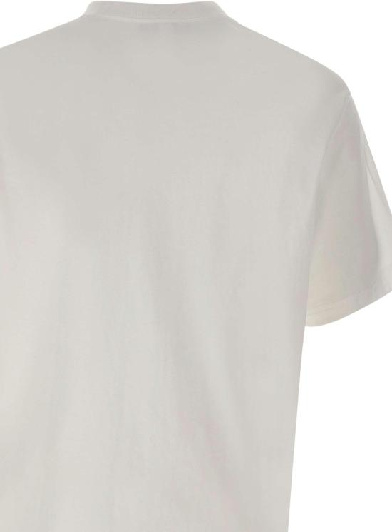 26SS 라코스테 브레스트 포켓 코튼 반팔 티셔츠 TH2827001 WHITE - LACOSTE