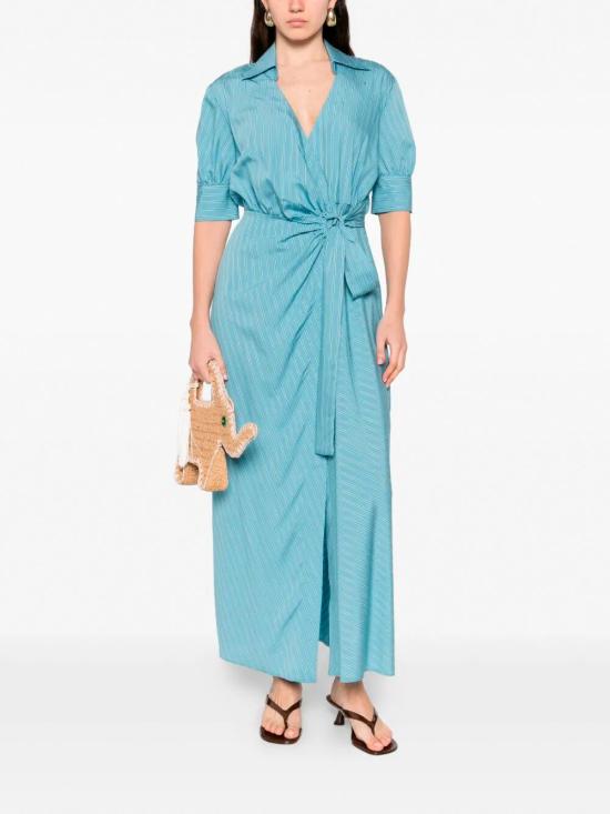 26SS 핑코 미디 원피스 106669A33Q ES6 Multi azzurro - PINKO