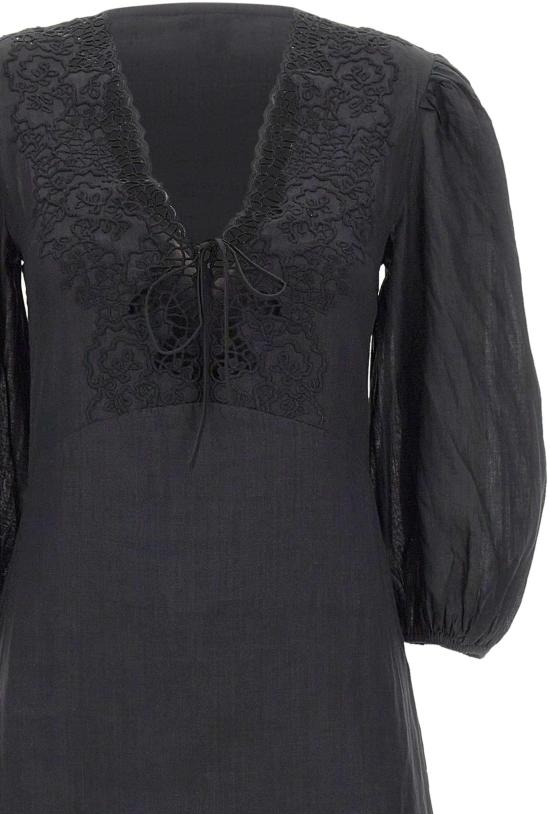 26SS 보스 숏 원피스 50556737001 BLACK - BOSS