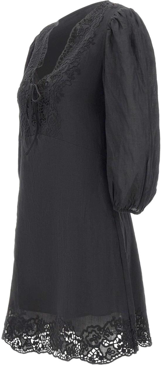 26SS 보스 숏 원피스 50556737001 BLACK - BOSS