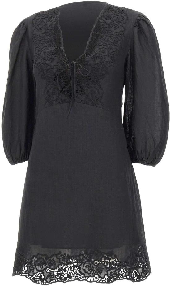 26SS 보스 숏 원피스 50556737001 BLACK