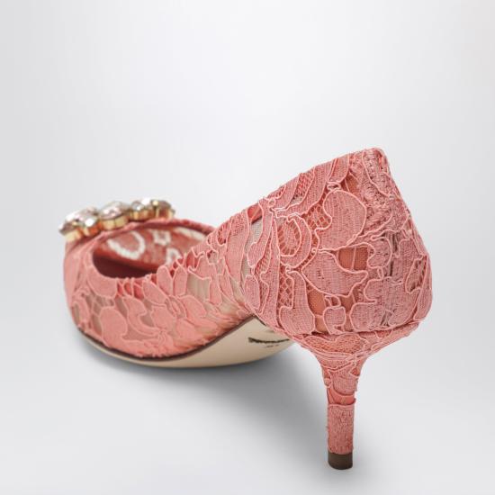 26SS 돌체앤가바나 Lace rainbow 펌프스 CD0066AL198 Pink - DOLCE & GABBANA