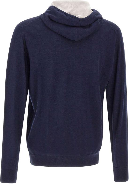 26SS 일레븐티 후드 티셔츠 M76MAGM69MAG0M0431102 NAVY - ELEVENTY