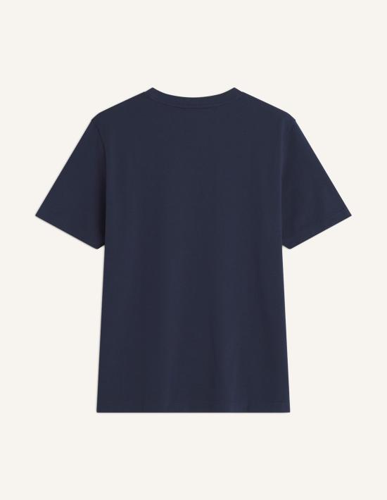26SS 메종키츠네 폭스 헤드 컴포트 티셔츠 PM00108KJ7025 0413 CLASSIC NAVY DOM - MAISON KITSUNE