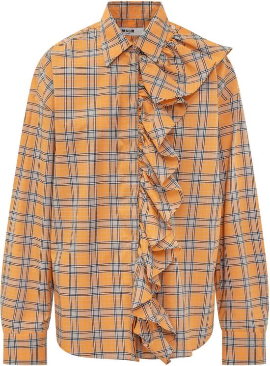 26SS 엠에스지엠 블라우스 4042MDE08X26731210 ORANGE