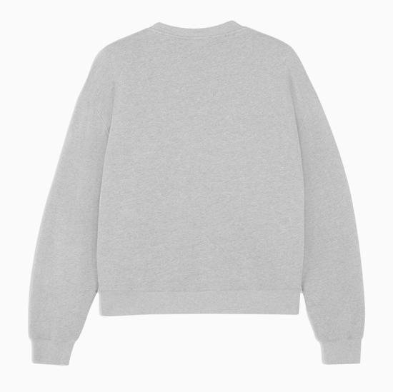 26SS 메종키츠네 폭스 헤드 컴포트 스웨트셔츠 PM00304KM0341 H131 MED GREY MEL - MAISON KITSUNE