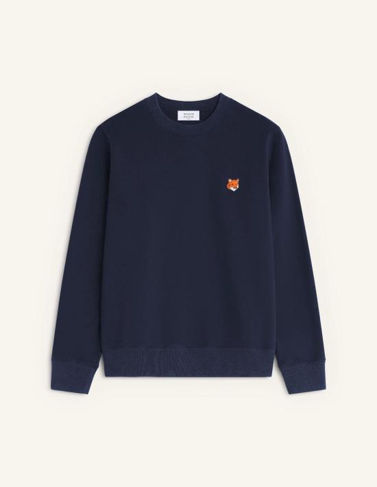 26SS 메종키츠네 폭스 헤드 레귤러 폴로 티셔츠 PM00303KM0340 0413 CLASSIC NAVY