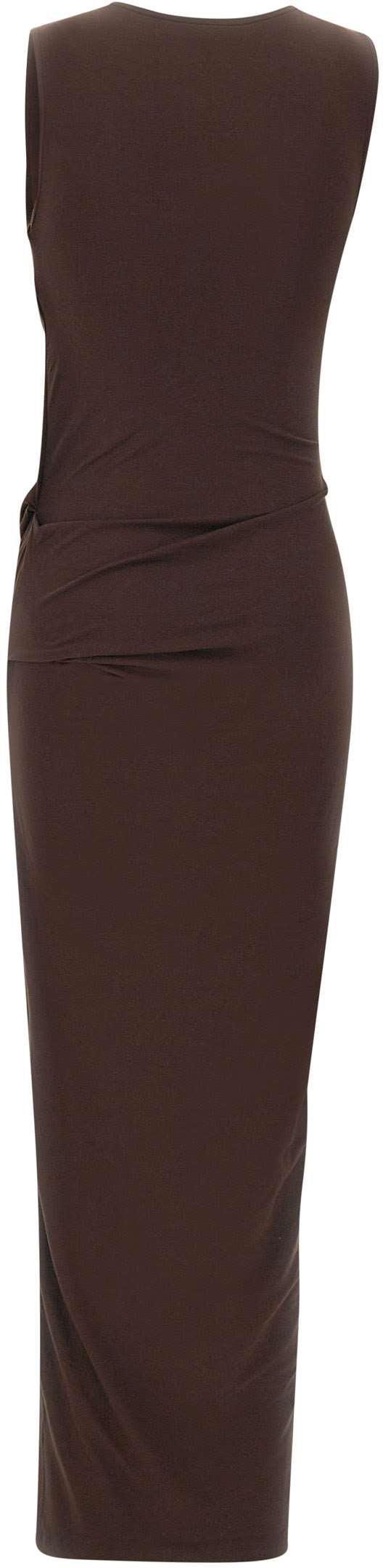 26SS 엔타이어 스튜디오 롱 원피스 ESSS26DR01243C737 BROWN - ENTIRE STUDIOS