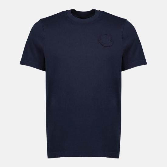 26SS 몽클레어 반팔 티셔츠 8C00044 89AUG 77B NAVY DOM