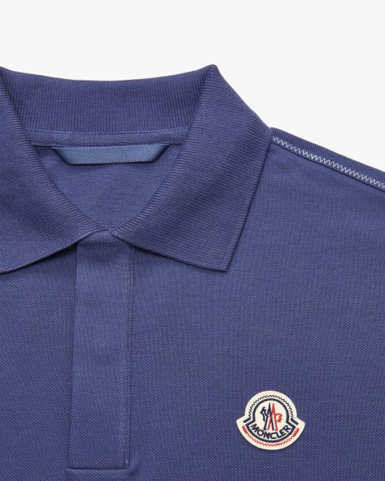 26SS 몽클레어 폴로 티셔츠 8A00024 89A16 765 NAVY DOM - MONCLER