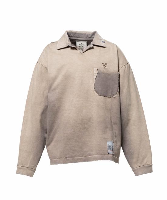 26SS 메종 미하라 야스히로 폴로 티셔츠 J16LT801 BEIGE DOM