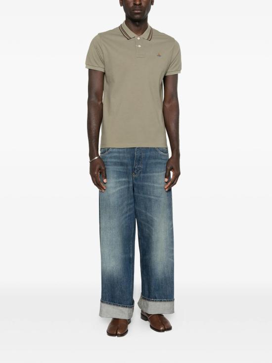 26SS 비비안웨스트우드 폴로 티셔츠 2H01000U J00AU M411 DOM - VIVIENNE WESTWOOD