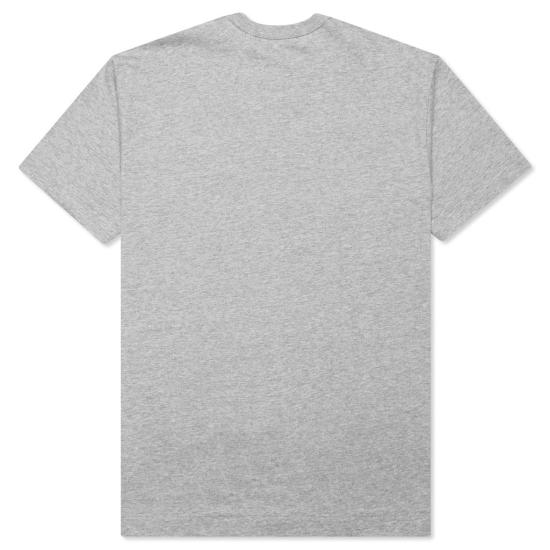 26SS 꼼데가르송 골드하트 와펜 반팔티 AX T216 051 3 P1T216 GRAY DOM - COMME DES GARCONS