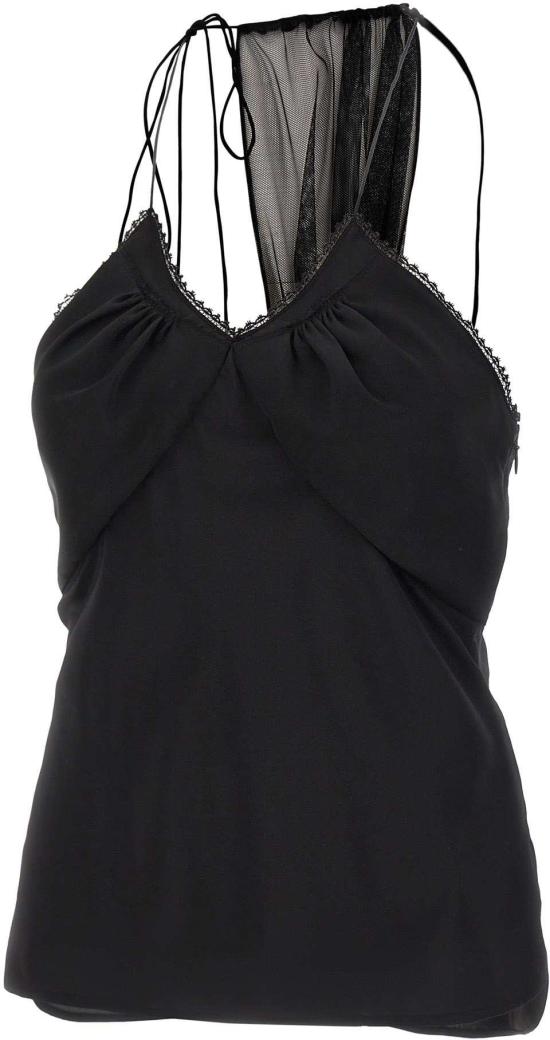 26SS 빅토리아 베컴 민소매 티셔츠 1226WTP007297ABLACK