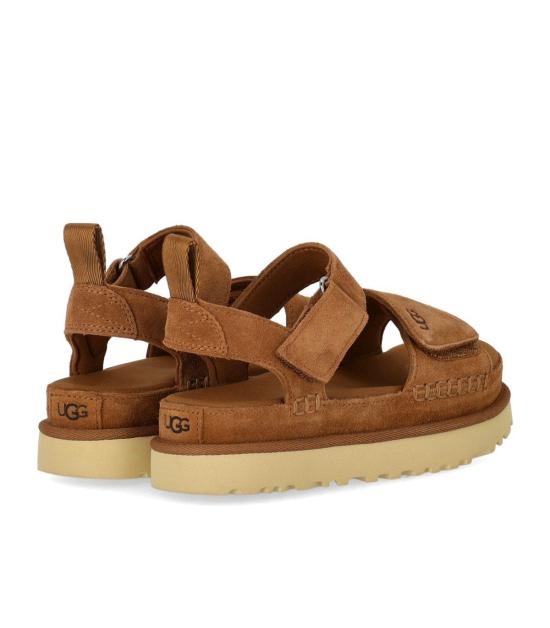 26SS 어그 골든스타 플랫폼 스트랩 샌들 1136783 CHE 36 Brown - UGG