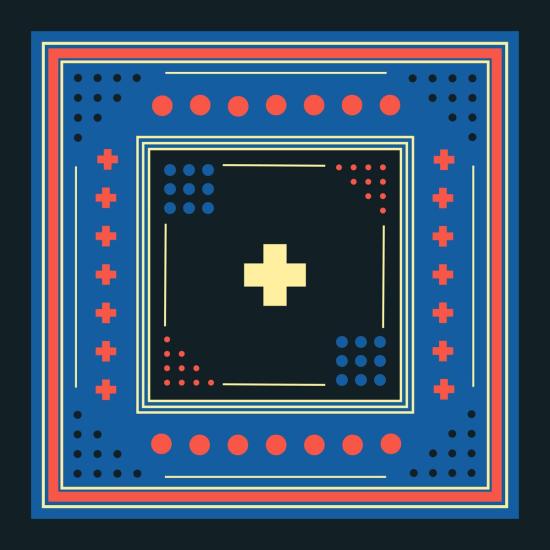  두샨트 머플러/스카프 Dushyant. 아치 반다나 No. 37 The Diplomat