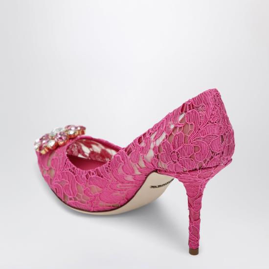 26SS 돌체앤가바나 Lace rainbow 펌프스 CD0101AL198 Pink - DOLCE & GABBANA