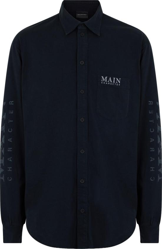 25FW 발렌시아가 탑 850260 BLACK