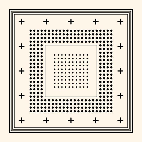  두샨트 머플러/스카프 . 아치 반다나 36호 양피지의 그라데이션