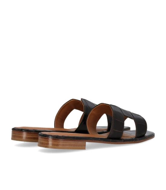 26SS PAOLO FERRARA 뮬/슬리퍼 CR2508 MORO 36 Brown - PAOLO FERRARA