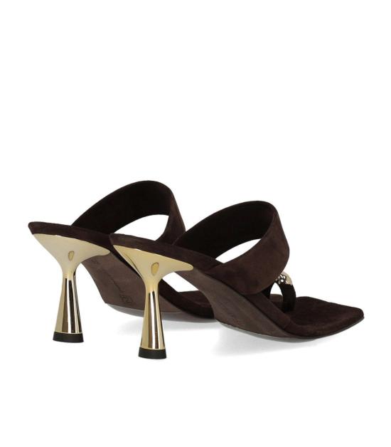 26SS 세르지오 레반테시 뮬/슬리퍼 IRIDE6 36 Brown - SERGIO LEVANTESI