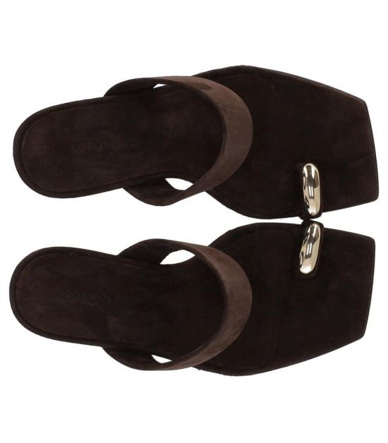 26SS 세르지오 레반테시 샌들 IRIDE6 36 Brown - SERGIO LEVANTESI