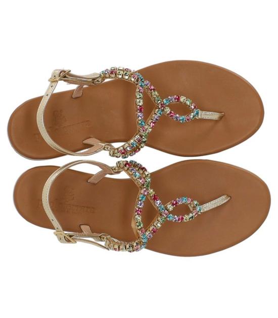 26SS PAOLO FERRARA 샌들 3429 PLATINO 36 Gold - OTHER BRANDS