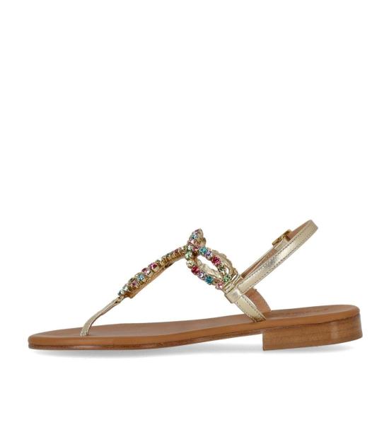 26SS PAOLO FERRARA 샌들 3429 PLATINO 36 Gold - OTHER BRANDS