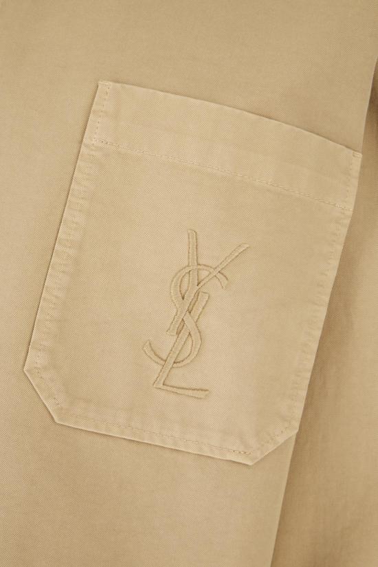 26SS 생로랑 셔츠 861004Y04VD8441 BEIGE - SAINT LAURENT