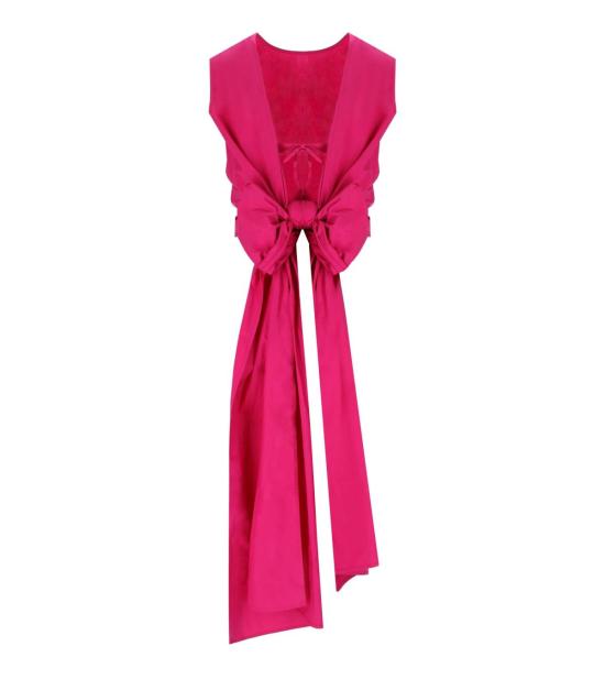 26SS 에센셜앤트워프 민소매 티셔츠 JELANI ML39 34 Fuchsia - ESSENTIEL ANTWERP