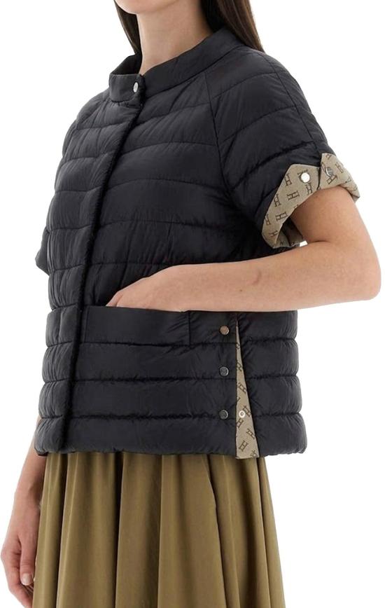 25FW 에르노 탑 PI001632D120179300 BLACK - HERNO