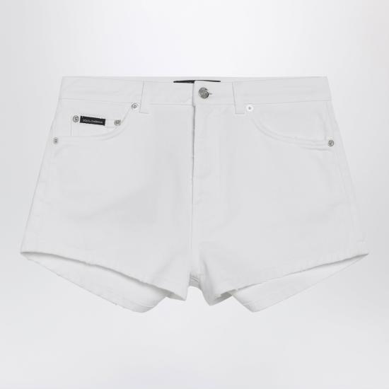 26SS 돌체앤가바나 데님 쇼츠 FTC7DDG8OT6 White