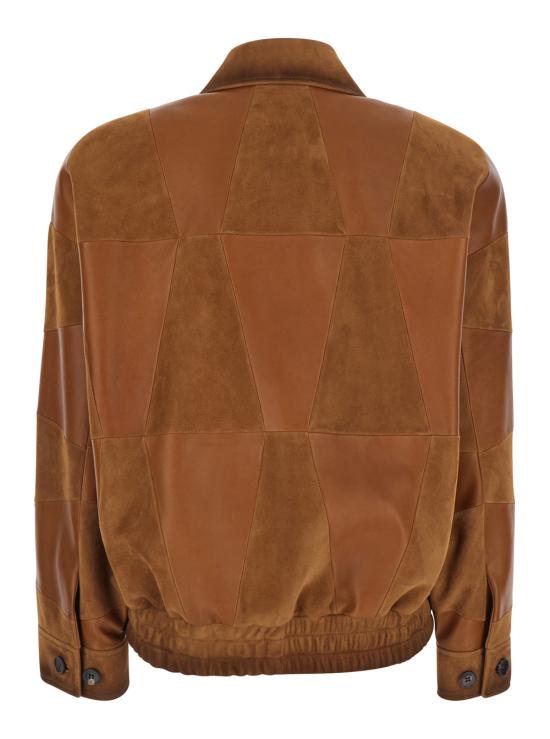 26SS 베르사체 무스탕 10250341A180261NM80 Brown - VERSACE