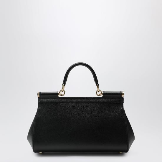 26SS 돌체앤가바나 미디움 시실리 핸드백 BB7652B1001 Black - DOLCE & GABBANA