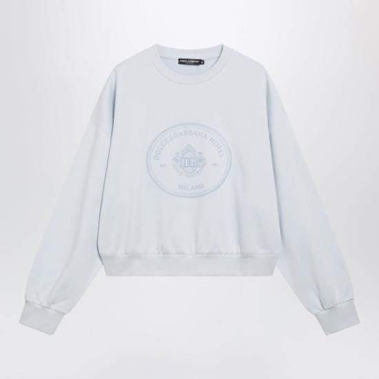 26SS 돌체앤가바나 긴팔 티셔츠 F9Q92ZGDDMO Light blue