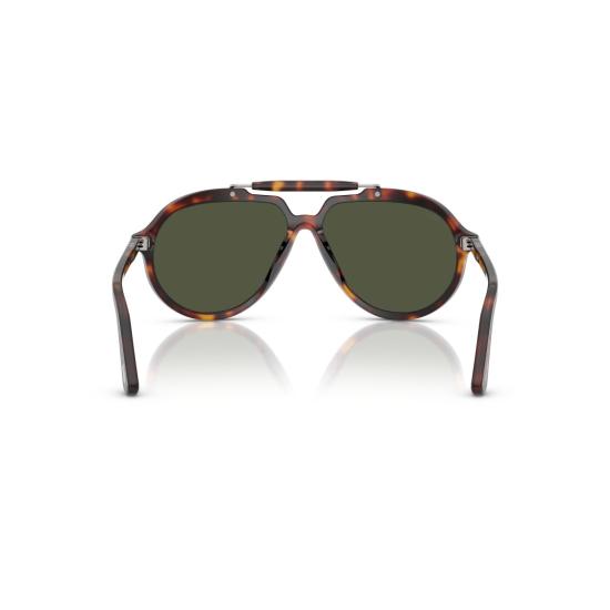 26SS 페르솔 선글라스 0Po0202s 호피무늬 에비에이터  (더블 브릿지) - PERSOL