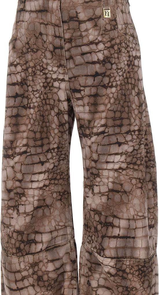 26SS 엘리자베타프랜치 스트레이트 팬츠 PJ31D61E2644 TAUPE - ELISABETTA FRANCHI