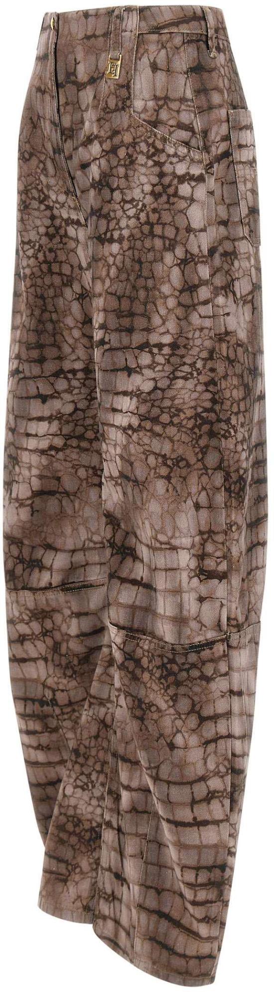 26SS 엘리자베타프랜치 스트레이트 팬츠 PJ31D61E2644 TAUPE - ELISABETTA FRANCHI