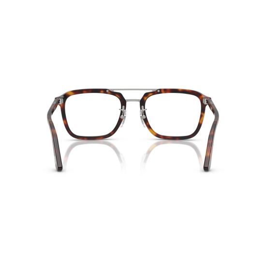 26SS 페르솔 안경 0Po0204v 볼드 호피 무늬 아세테이트 사각 프레임 안경 - PERSOL
